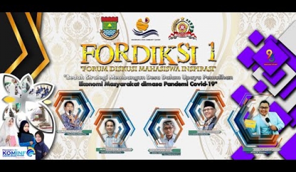 FORDIKSI 1 Forum Diskusi Mahasiswa Inspirasi